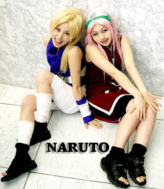 Cosplays de Naruto InoSakura001