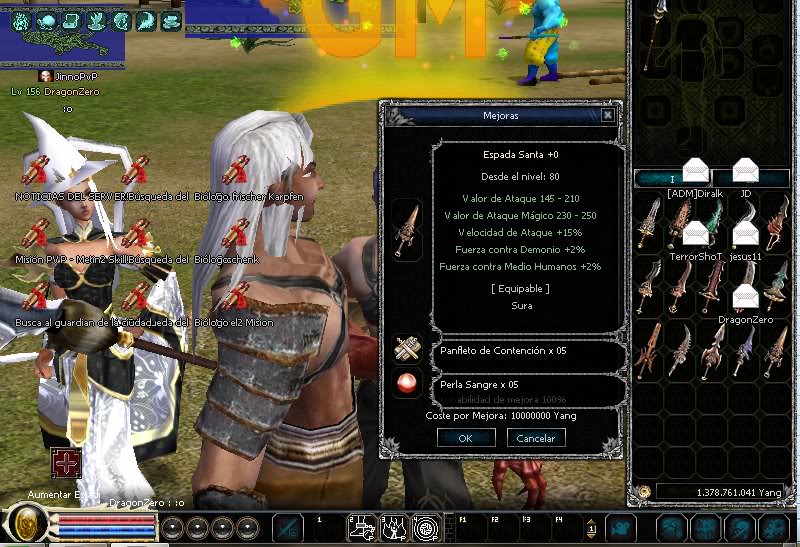 Metin 2 Skill Servidor Privado FULL PVP [RATES AL X1000 DEDICADO 24 HORAS ONLINE] 0707_005358