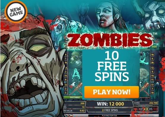 Expekt Casino 10 Freespins on Zombies new video slot game - Netent Kasino - june 2012 ExpektCasino10freespins-Zombies-Netentvideoslot-June2012