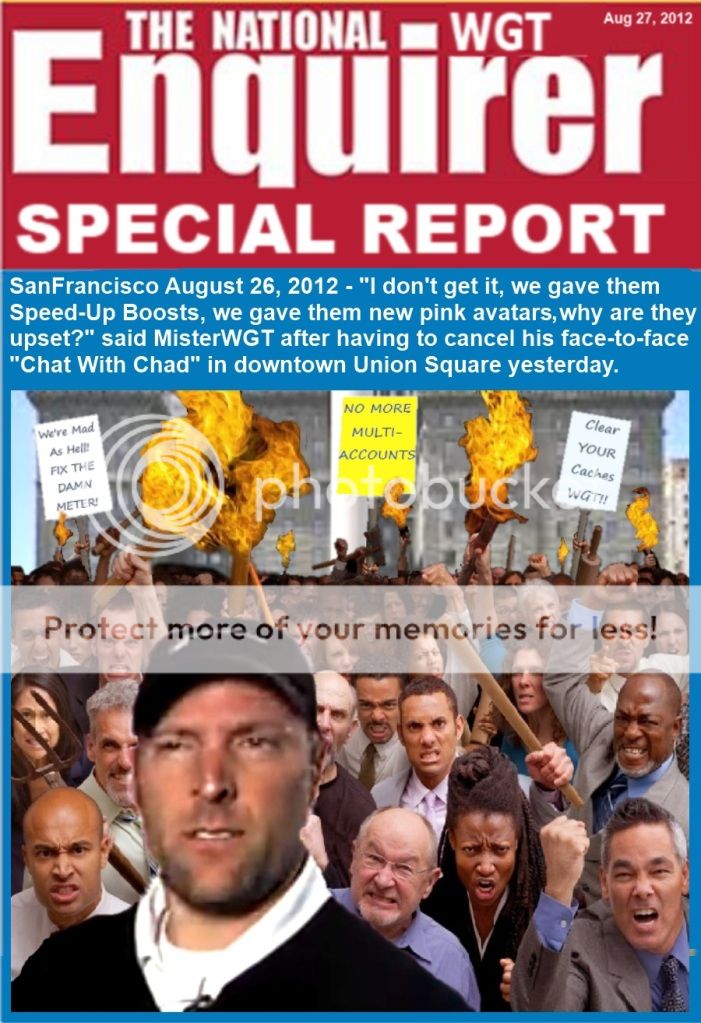 WGT National Enquirer reports Flash Mob in SanFrancisco August 2012 WGTENQUIRERspecialreportAugust27_2012