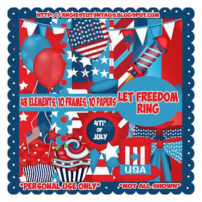 4th of July Scrap Challenge 1 Preview