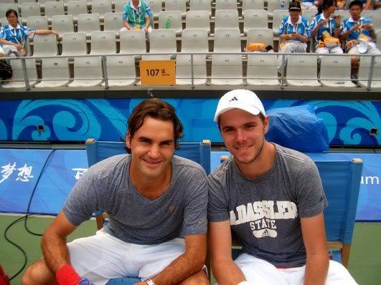 Stanislas Wawrinka y Roger Federer RogeryStan