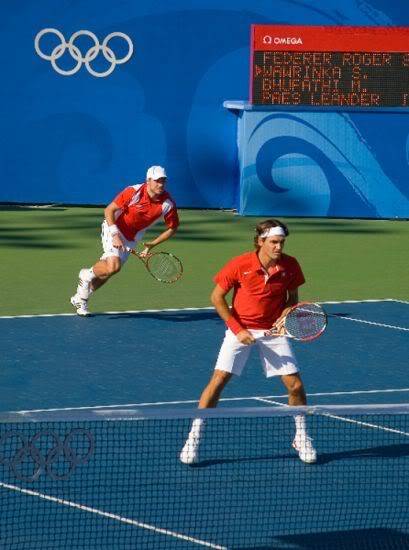 Stanislas Wawrinka y Roger Federer RogeryStan3