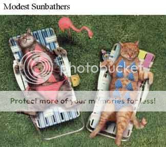 Modest sunbathers LOL Sunbathers