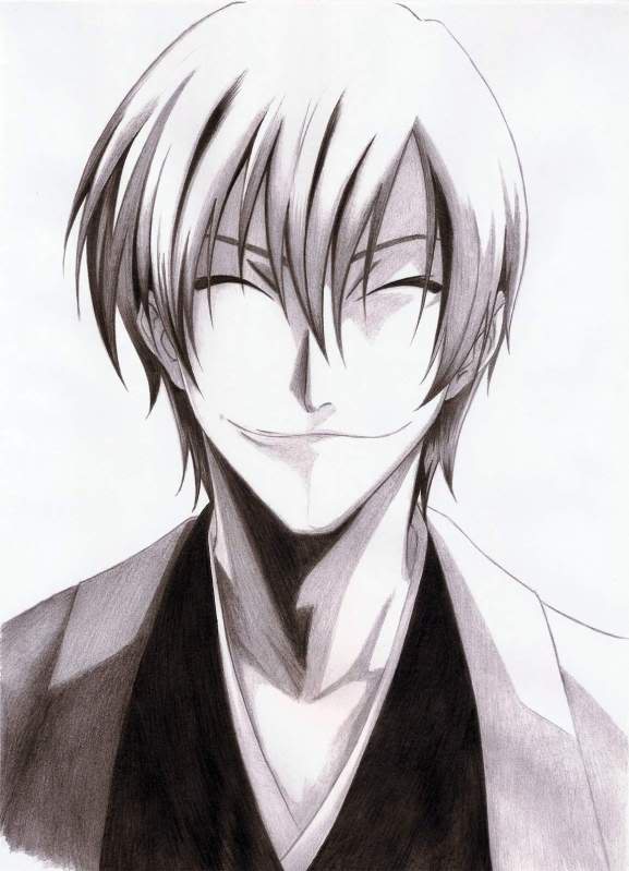 Gin Ichimaru Bleach___Ichimaru_Gin_Grin_by_Genya