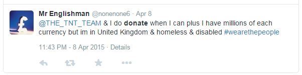 Homeless man sends donations to TNT Iqd2_zpsworoaagl