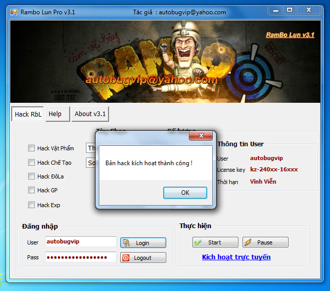 hack rambo lùn miễn phí 2014, hướng dẫn bug leve, dola, GP ram bô lùn cực dễ W2_zpsec548958