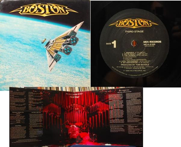 Preowned Vintage Vinyl LPs Boston-ThirdStage
