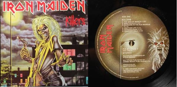 Preowned Vintage Vinyl LPs Ironmaidenkillers