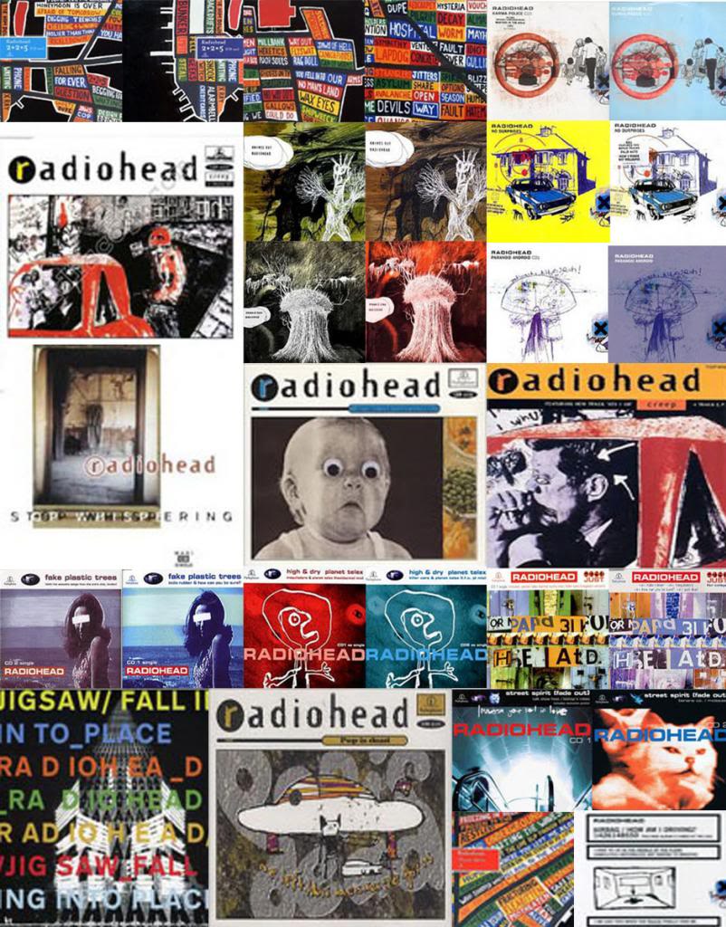Rare Imported Radiohead  CD Singles RadioheadCDCOLLECTIONCOLLAGEB_zpscc0c956f