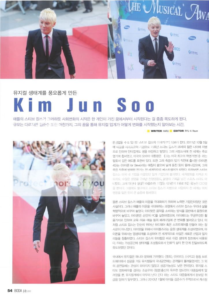 FOTOS "BODA" Magazine Ed. Julio - Kim Junsu (20/07/2012) 06-5