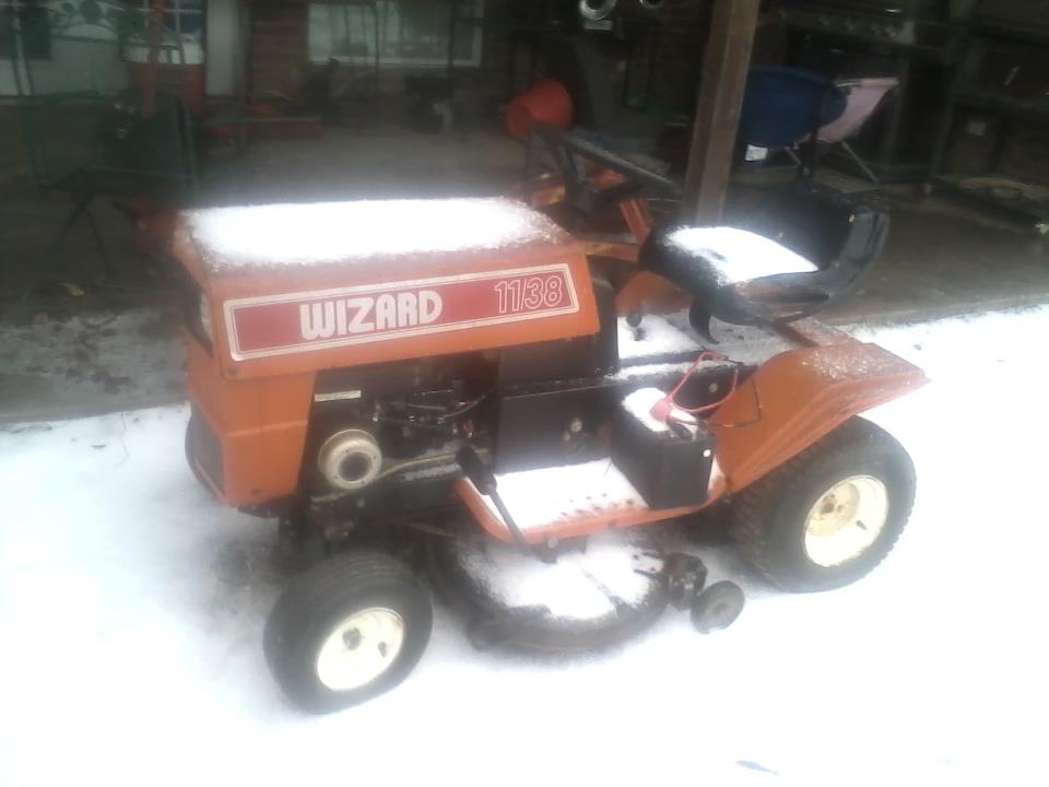 Might Get This Wizard Lawn Tractor 73299_485987714780084_627591834_n