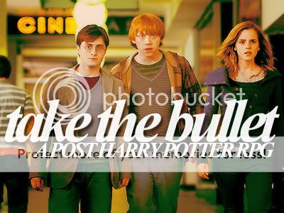 TAKE THE BULLET. Advertisement