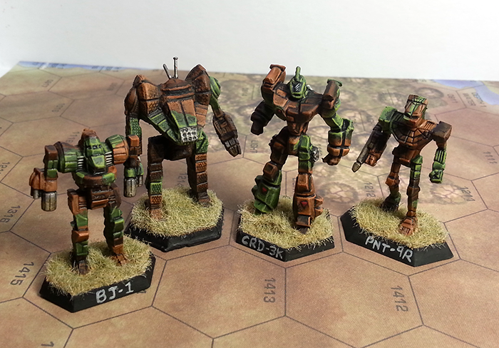 Battletech Minis KuritanBorderPatrol