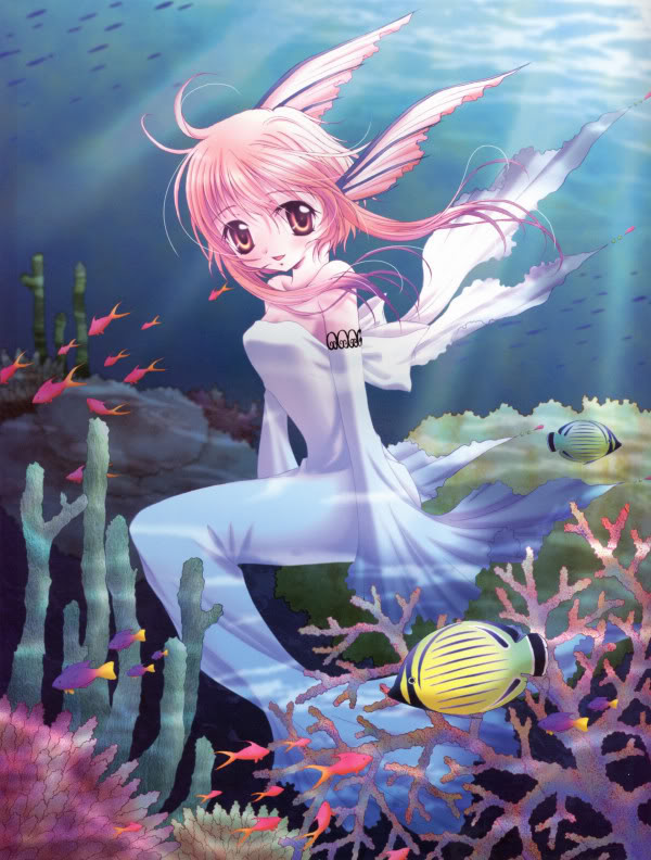 Imagenes de sirenas manga o anime Mermaidstar