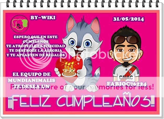 EL EQUIPO DE MUNDIANIMALIA TE FELICITA FABIOC76224 31MAYO2014FABIOC76224_zps875381eb