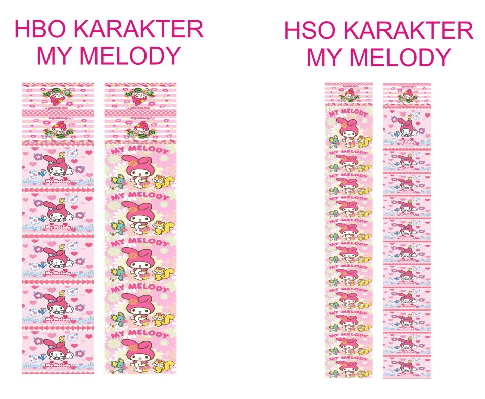 JUAL/CARI RESELLER : RAK SEPATU GANTUNG / HANGING SHOES ORGANIZER (HSO) - MOTIF ANAK Motifmymelody