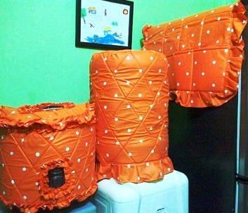 JUAL/CARI RESELLER: COVER / SARUNG GALON, MAGIC COM, KULKAS (1SET)- HARGA GROSIR Dotie%20orange