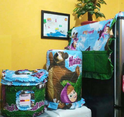 JUAL/CARI RESELLER: COVER / SARUNG GALON, MAGIC COM, KULKAS (1SET)- HARGA GROSIR Masha%20awan