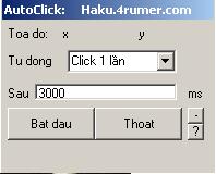 Auto tự động Click chuột! 1-13