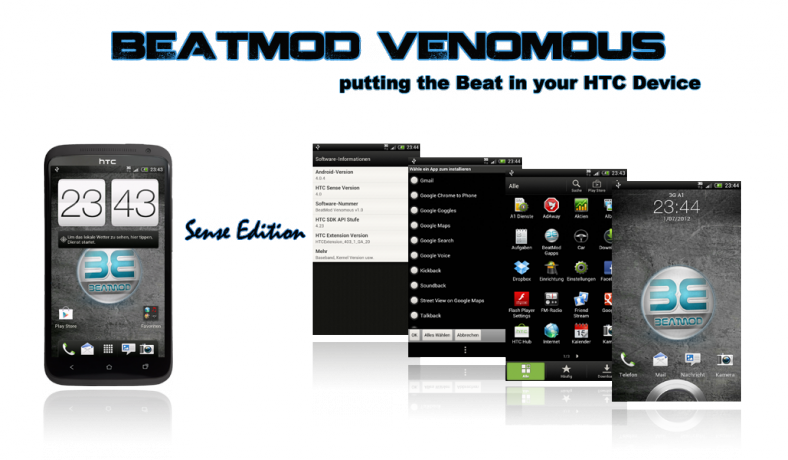 [ROM][12 Sept] BeatMod Venomous v2.0 | Sense Edition | AOSP Edition | CD Suite Tools BeatMod-Venomous-788x460_zps34a438f0