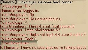 Wowplayer being weird Convo