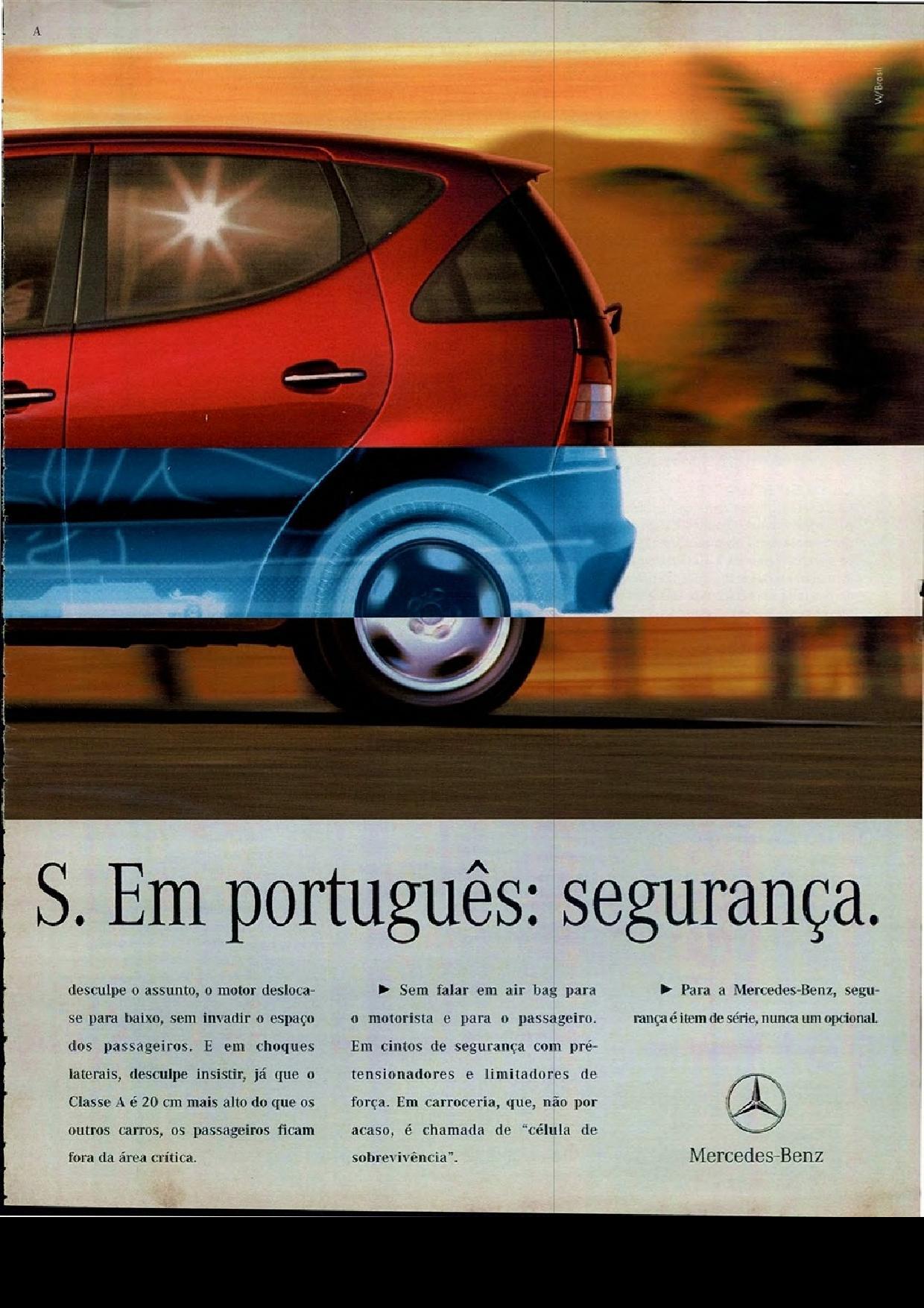 Catálogo W168 (1999) - português ClasseA20002201138174519