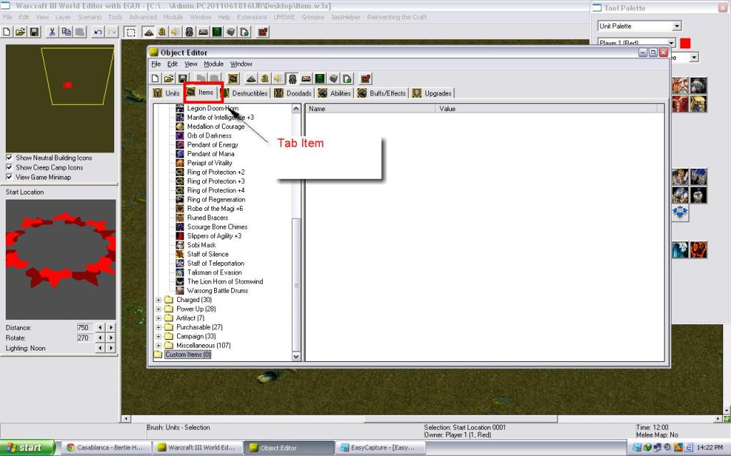 [Tutorial] Tạo một item cơ bản EasyCapture2-2