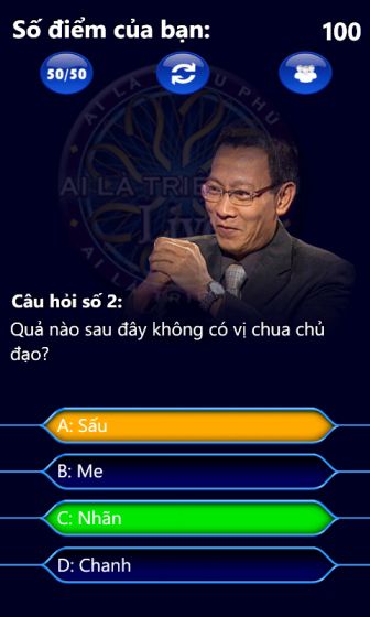 Ai là triệu phú live (MC Lại Văn Sâm đọc câu hỏi) AiLaTrieuPhuLive3