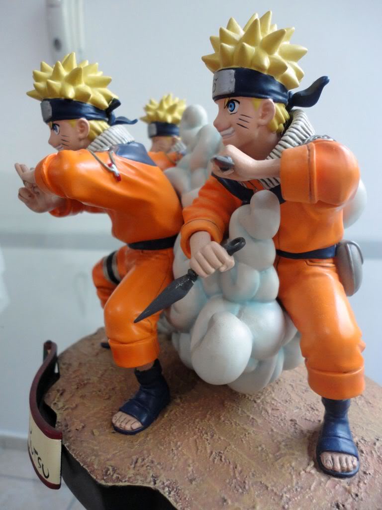 [Review] Toynami - Naruto - Shadow Clone Jutsu Diorama Statue- by EuripedezMACRE N11