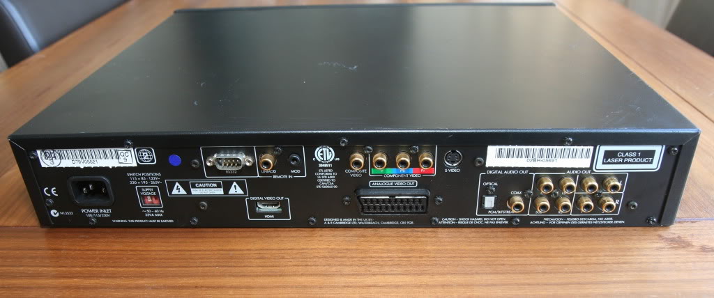 Arcam DV79 DVD Player in black (used) IMG_9334