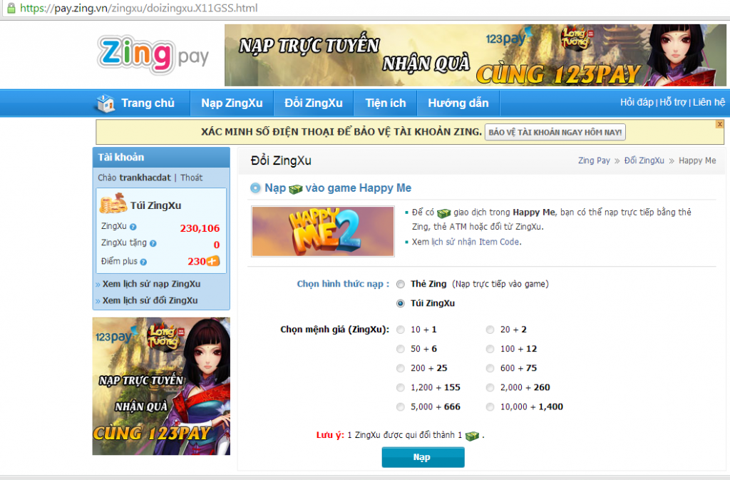 zing - hack xu trực tuyến có kết quả ngay lập tức, hack xu, bug xu zing,hack zing xu 2014 Khach097003_zpsdb507e04