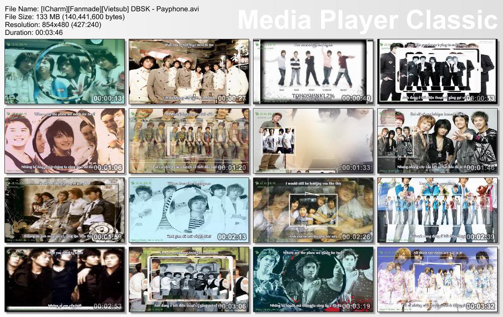 [Fanmade][Vietsub] DBSK - Payphone ICharmFanmadeVietsubDBSK-Payphone