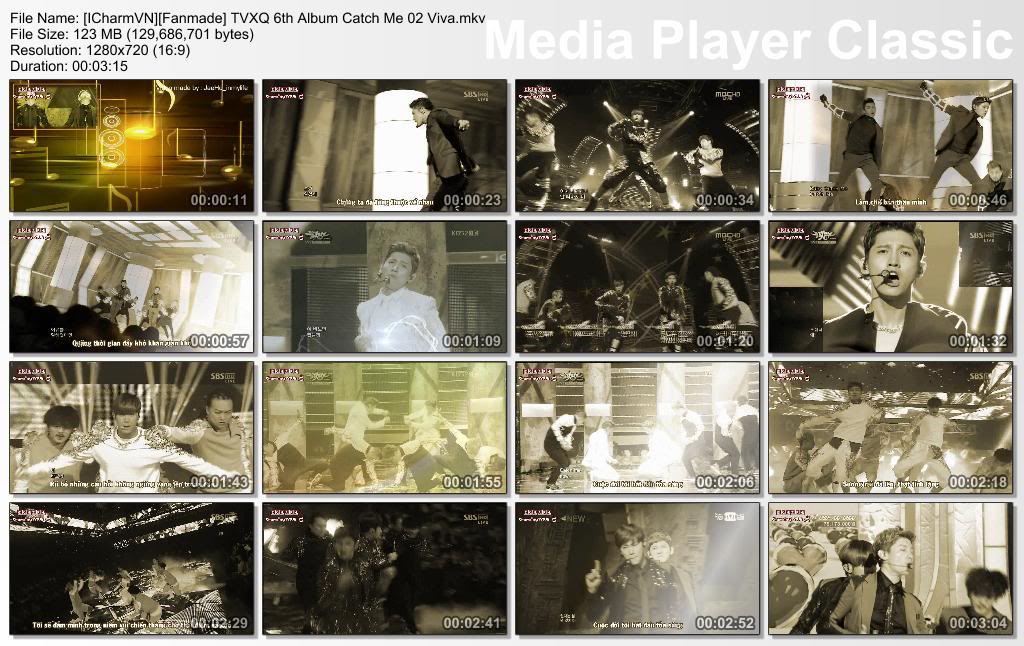 [Fanmade][Vietsub] TVXQ 6th Album Catch Me 02. Viva  ICharmVNFanmadeTVXQ6thAlbumCatchMe02Viva