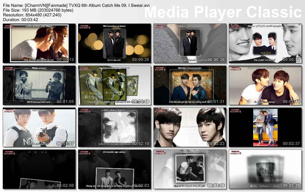 [Fanmade][Vietsub] TVXQ 6th Album Catch Me 09. I Swear ICharmVNFanmadeTVXQ6thAlbumCatchMe09ISwear