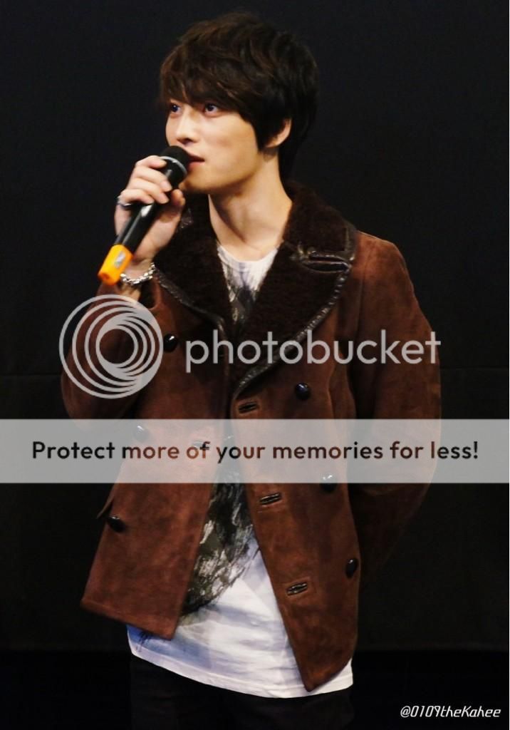 [23.11.12][Pics] Jaejoong - “Code Name Jackal” Stage Greeting (Day 4)  1a