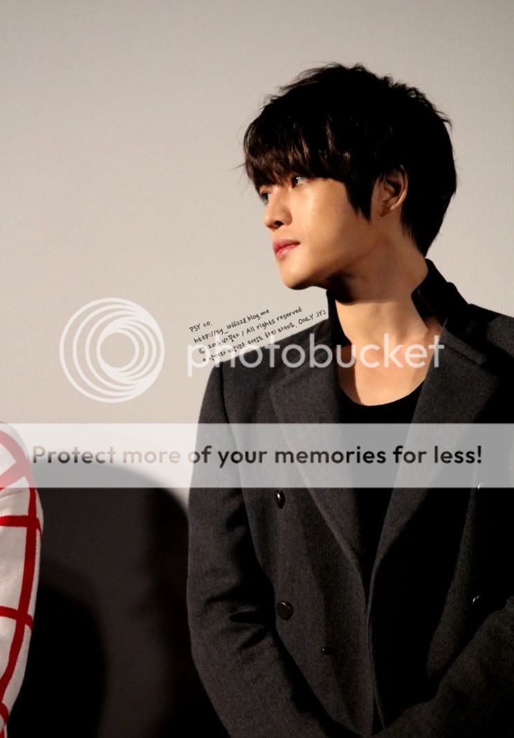 [25.11.12][Pics] Jaejoong - “Code Name Jackal” Stage Greeting (Day 6)   IMG_9253