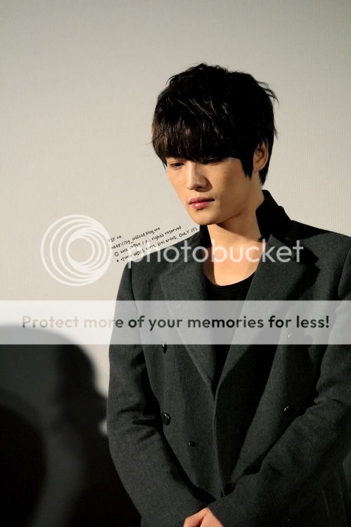 [25.11.12][Pics] Jaejoong - “Code Name Jackal” Stage Greeting (Day 6)   IMG_9255