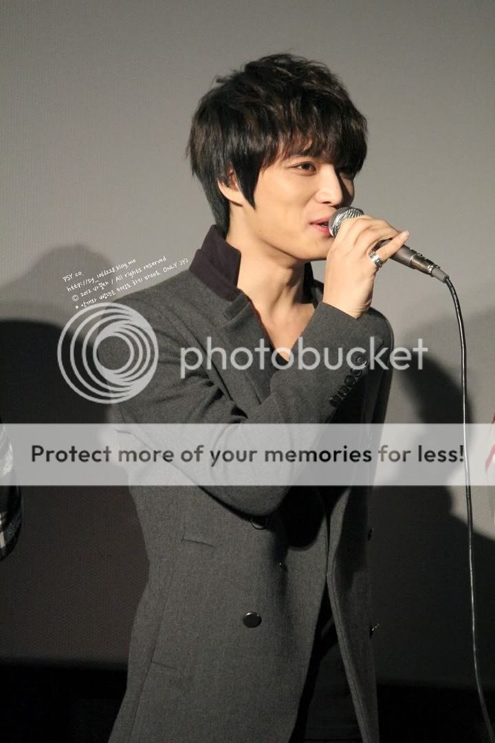 [25.11.12][Pics] Jaejoong - “Code Name Jackal” Stage Greeting (Day 6)   IMG_9378