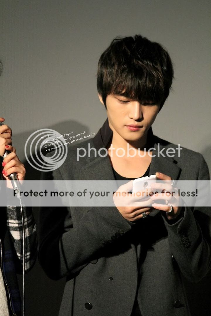 [25.11.12][Pics] Jaejoong - “Code Name Jackal” Stage Greeting (Day 6)   IMG_9404