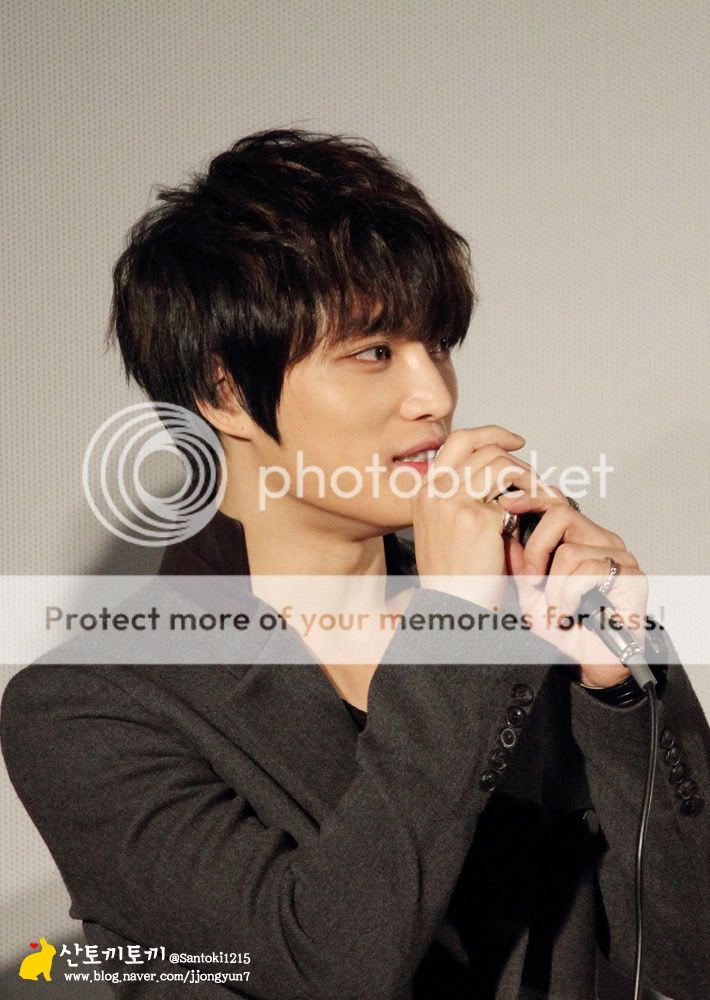 [25.11.12][Pics] Jaejoong - “Code Name Jackal” Stage Greeting (Day 6)   S100