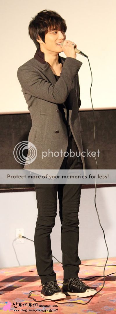 [25.11.12][Pics] Jaejoong - “Code Name Jackal” Stage Greeting (Day 6)   S108