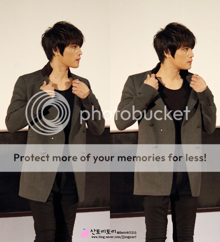 [25.11.12][Pics] Jaejoong - “Code Name Jackal” Stage Greeting (Day 6)   S113