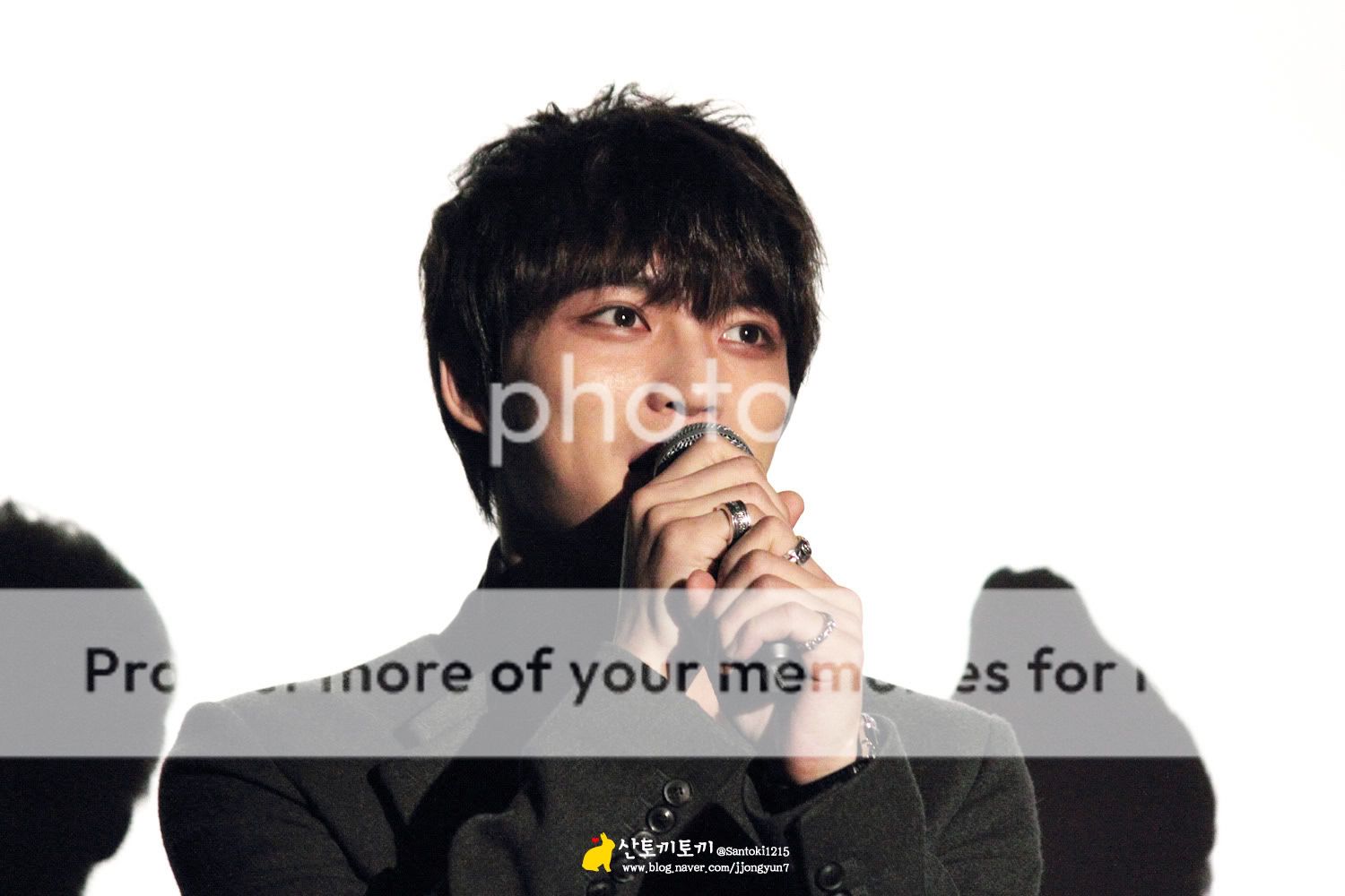 [25.11.12][Pics] Jaejoong - “Code Name Jackal” Stage Greeting (Day 6)   S122