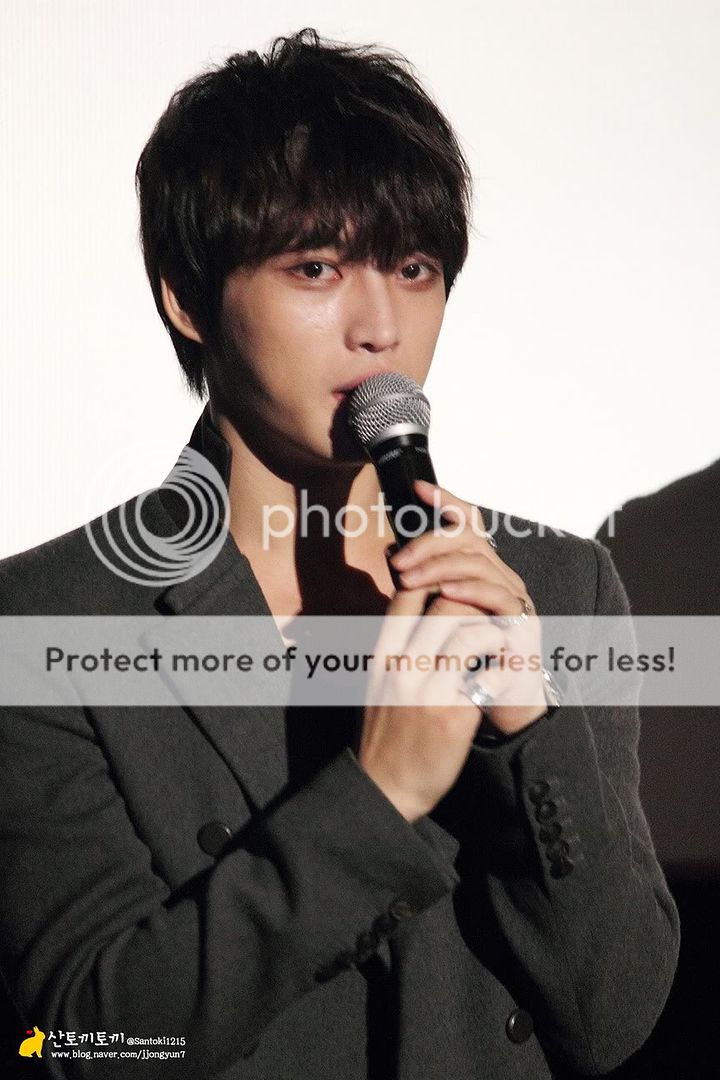 [25.11.12][Pics] Jaejoong - “Code Name Jackal” Stage Greeting (Day 6)   S123