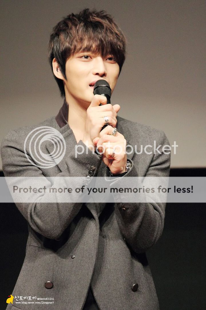 [25.11.12][Pics] Jaejoong - “Code Name Jackal” Stage Greeting (Day 6)   S63