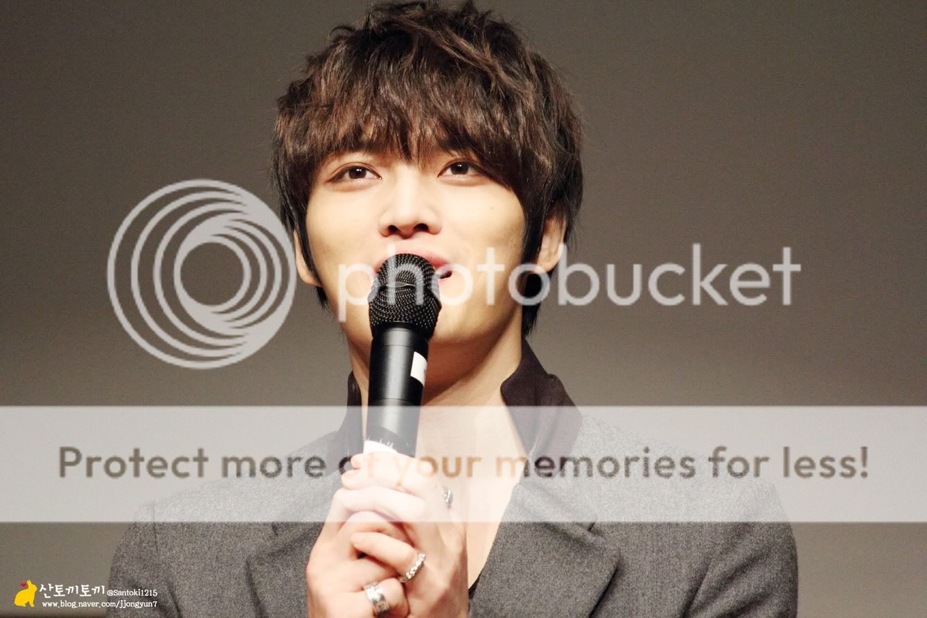 [25.11.12][Pics] Jaejoong - “Code Name Jackal” Stage Greeting (Day 6)   S71