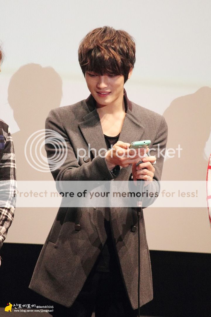 [25.11.12][Pics] Jaejoong - “Code Name Jackal” Stage Greeting (Day 6)   S75