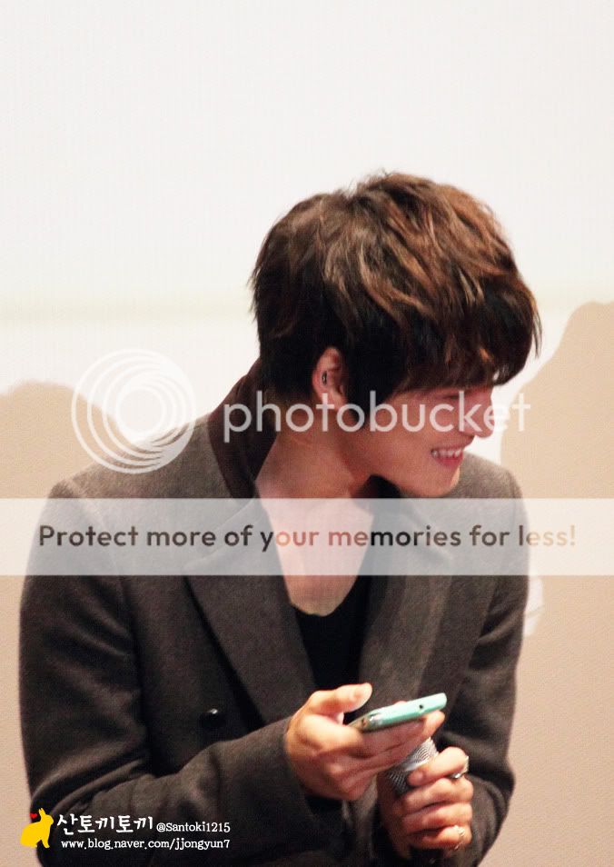 [25.11.12][Pics] Jaejoong - “Code Name Jackal” Stage Greeting (Day 6)   S77