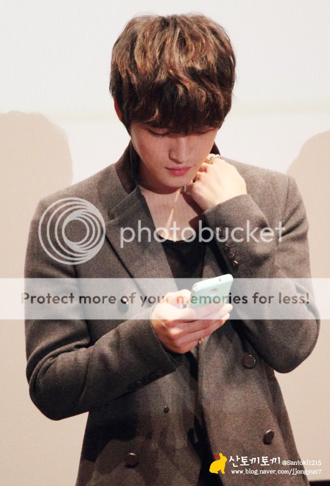 [25.11.12][Pics] Jaejoong - “Code Name Jackal” Stage Greeting (Day 6)   S79